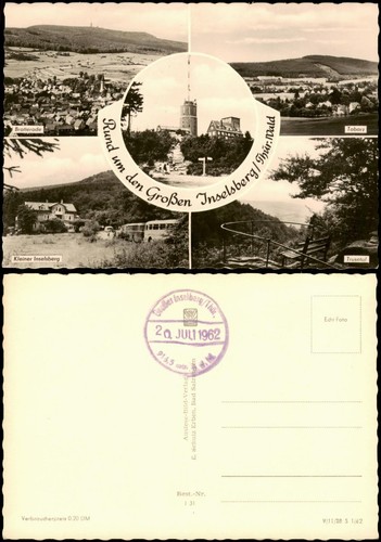 Brotterode ddr mehrbildkarte - ddr,