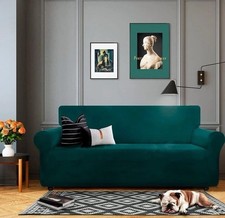 Samt Couchbezüge 3 Sitzer