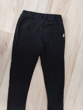 me&i Leggings schwarz Gr. 122/ 128, 7- 8 Jahre schwarz, Bio- Sweatstoff,...