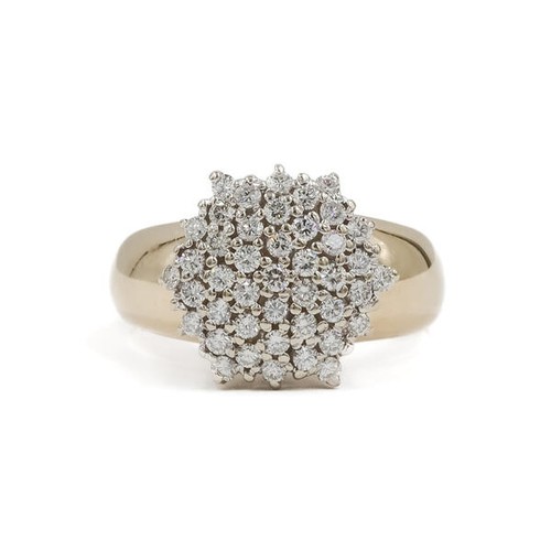 Ring mit brillanten diamanten - mit,