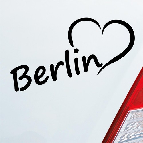 Auto aufkleber berlin herz - berlin,