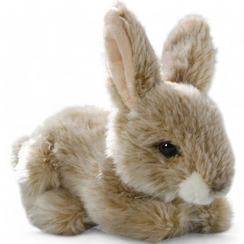 Carl dick hase - sitzend, beige