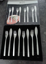 22773/ Auerhahn Besteck Vitto matt Fisch-Set  4 Personen 8-teilig  -neuwertig-