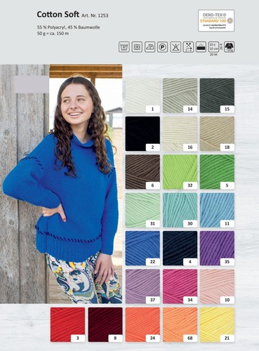 Rellana cotton soft - soft, uni"