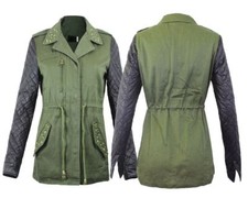 DAMEN FRAUEN LEDER PVC