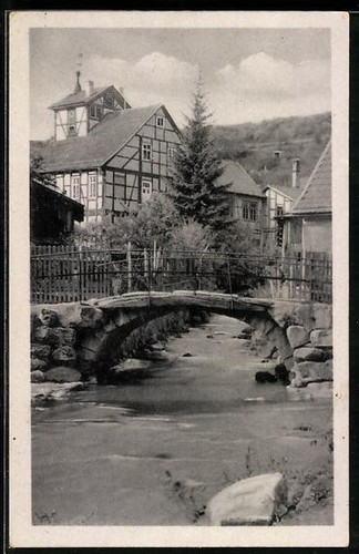 Ansichtskarte trusetal th - trusetal, /th