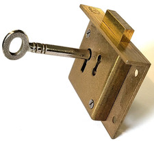 Massives Messing Kassenschloss