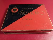Antike Zigarettendose Metalldose Cigarettenfabrik Muratti Berlin Ariston Cabinet