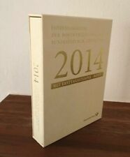 Bund Jahressammlung Jahrgang 2014 BRD Jahrbuch gestempelt ESST Bonn Neuwertig 