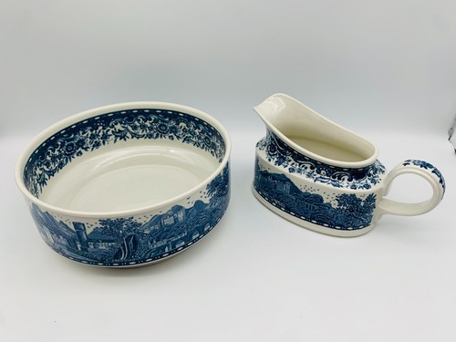 Villeroy boch porzellan - porzellan, blue
