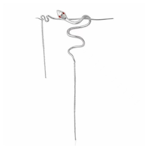 Fashion silver color - silver, snake