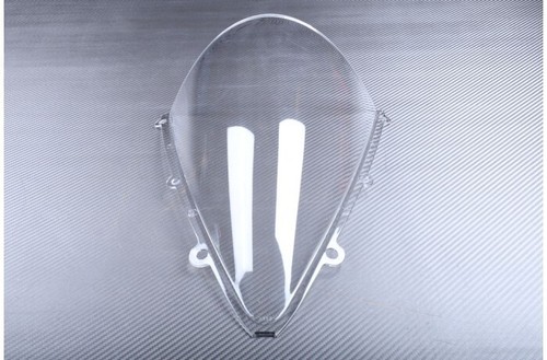 Klar matt schwarz windschild - +,