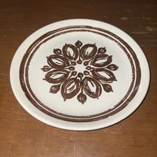 Biltons brown floral - brown,