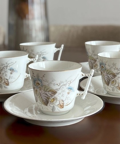 Antikes kaffeegedeck - antikes,