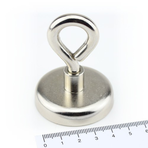 Neodym power ösenmagnet d48 - neodym,
