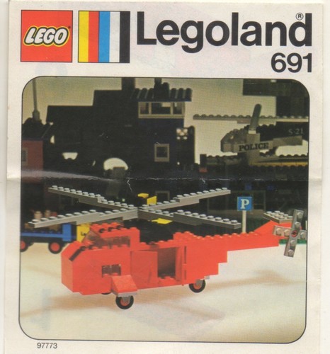 Lego anleitung legoland 691 - anleitung,