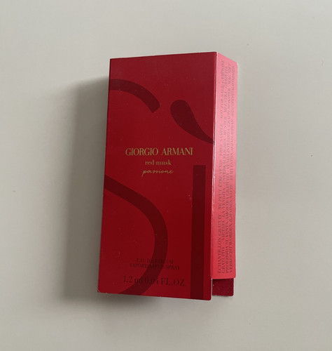 Probe armani red musk passione - red,