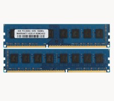 For intel 2x4GB PC3-8500U DDR3