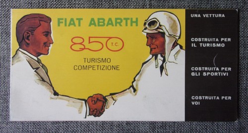 Fiat abarth 850 turismo - abarth,