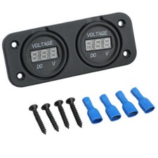 DC 12V 24V Voltmeter LED