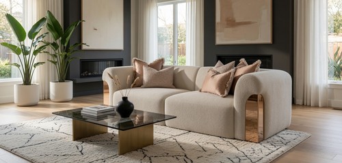 Luxus sitzer couch beige - luxus,