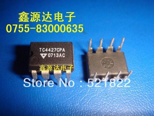 Telcom tc4427cpa dip8 5a - tc4427cpa, 1.5a
