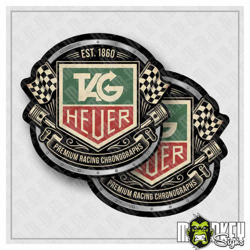 Tag heuer racing aufkleber - tag,