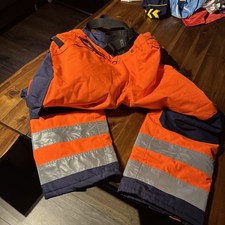 Blakläder Arbeitshose Größe C62 Warnschutzhose Winterhose wetterfest gefüttert