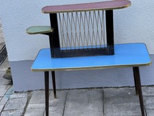 Vintage Blumen Etagere/Bank/