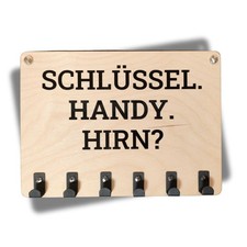 Schlüsselbrett aus Holz mit