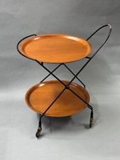 60s Jahre Teak Servierwagen