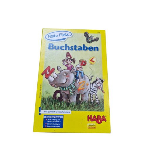 Haba ratz fatz buchstaben - haba,