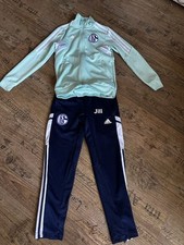 Schalke 04 Trainingsanzug Kinder Gr. / 152 Adidas