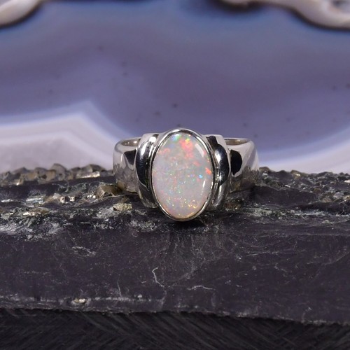 Edel opal ring 925er silber - edel,