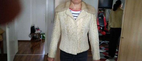 Kurzer pelzmantel aus - pelzmantel,