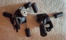 2 x Manfrotto 3-Wege-Neiger Stativkopf