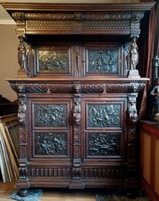 Antiker Gründerzeit-Schrank