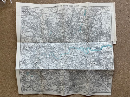 Vintage karte von zwölf - vintage, 12