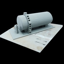 Spur tankstelle für - h0,