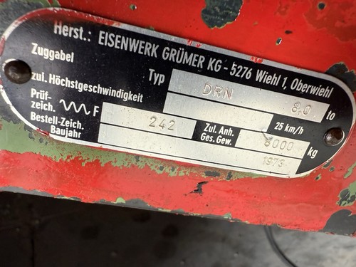 Welger seitenkipper - 3,