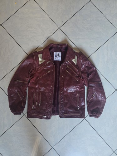Vintage 80er lederjacke - vintage,