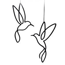 2er Set Fensterdeko Wanddeko