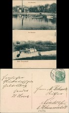 Ansichtskarte Bad Bramstedt Schwansee mit Fabrik 1912
