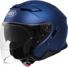 Helm SHOEI Jet J-cruise II Mt.Blue.m Blau Matt Mit Visier Intern / Im Freien