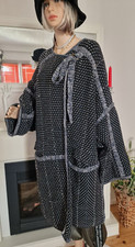 Chloé Strickjacke Cape Poncho Wolle Kaschmir Oversize S bis 4XL made in Italy