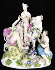 RARE PORCELAIN GROUP MEISSEN