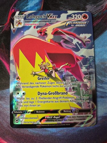 Pokemon lohgock vmax tg15 - pokemon,