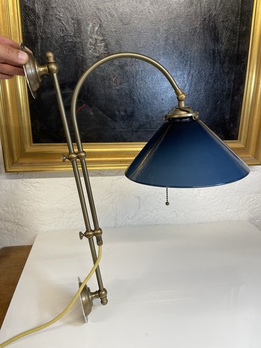 Vintage wandlampe messing glas - wandlampe, messing/glas