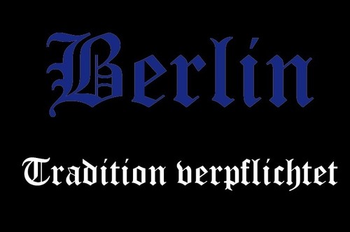 Aufnäher berlin tradition - aufnäher,