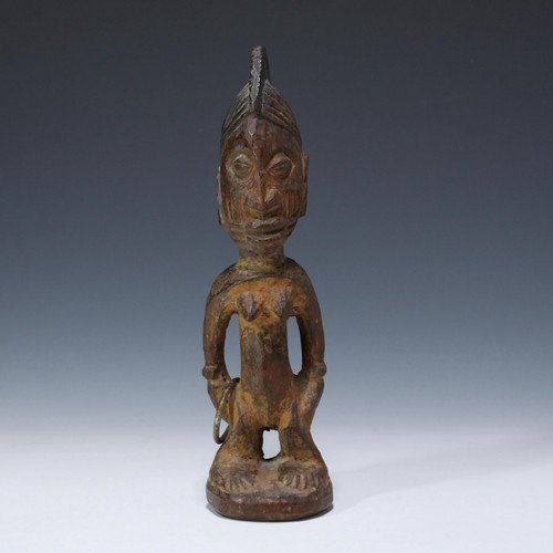 Female yoruba carved ere - ere, ibeji